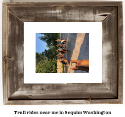 trail rides near me in Sequim, Washington